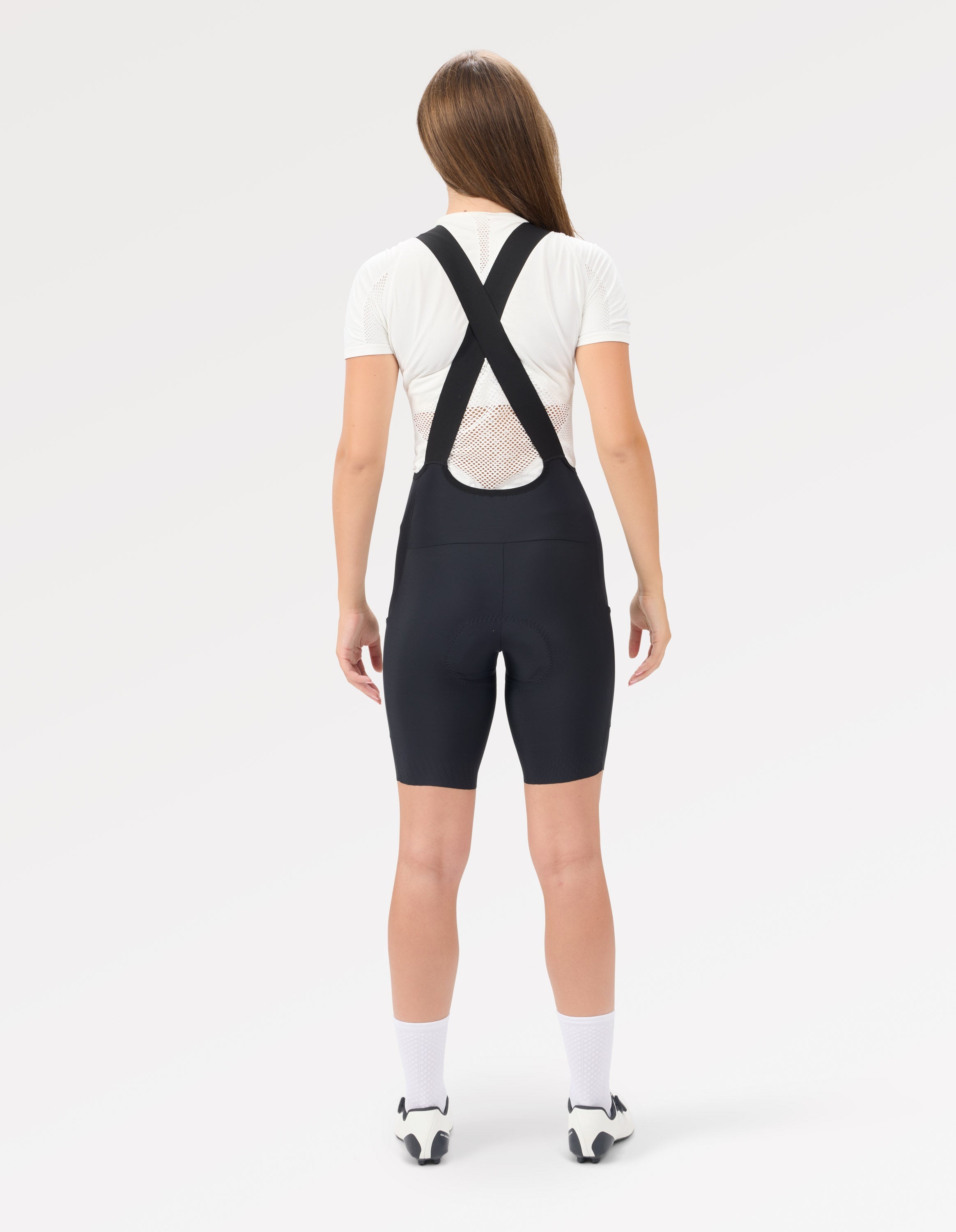 Super Corsa Race Women's Drop Tail Cargo Bib Shorts - Black