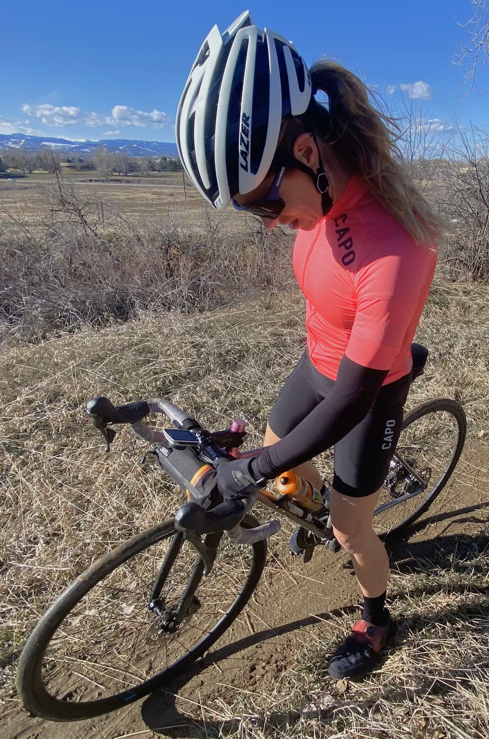 Super Corsa Race Women's Drop Tail Cargo Bib Shorts - Black