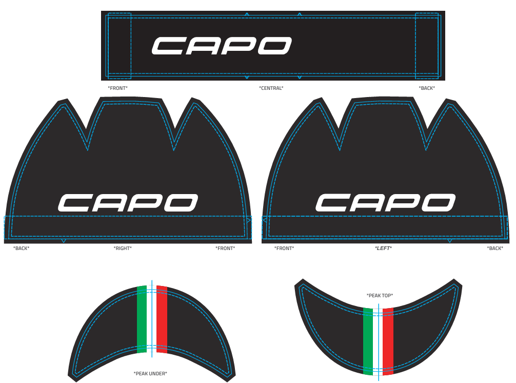Capo Cycling Cap - 100% Poly